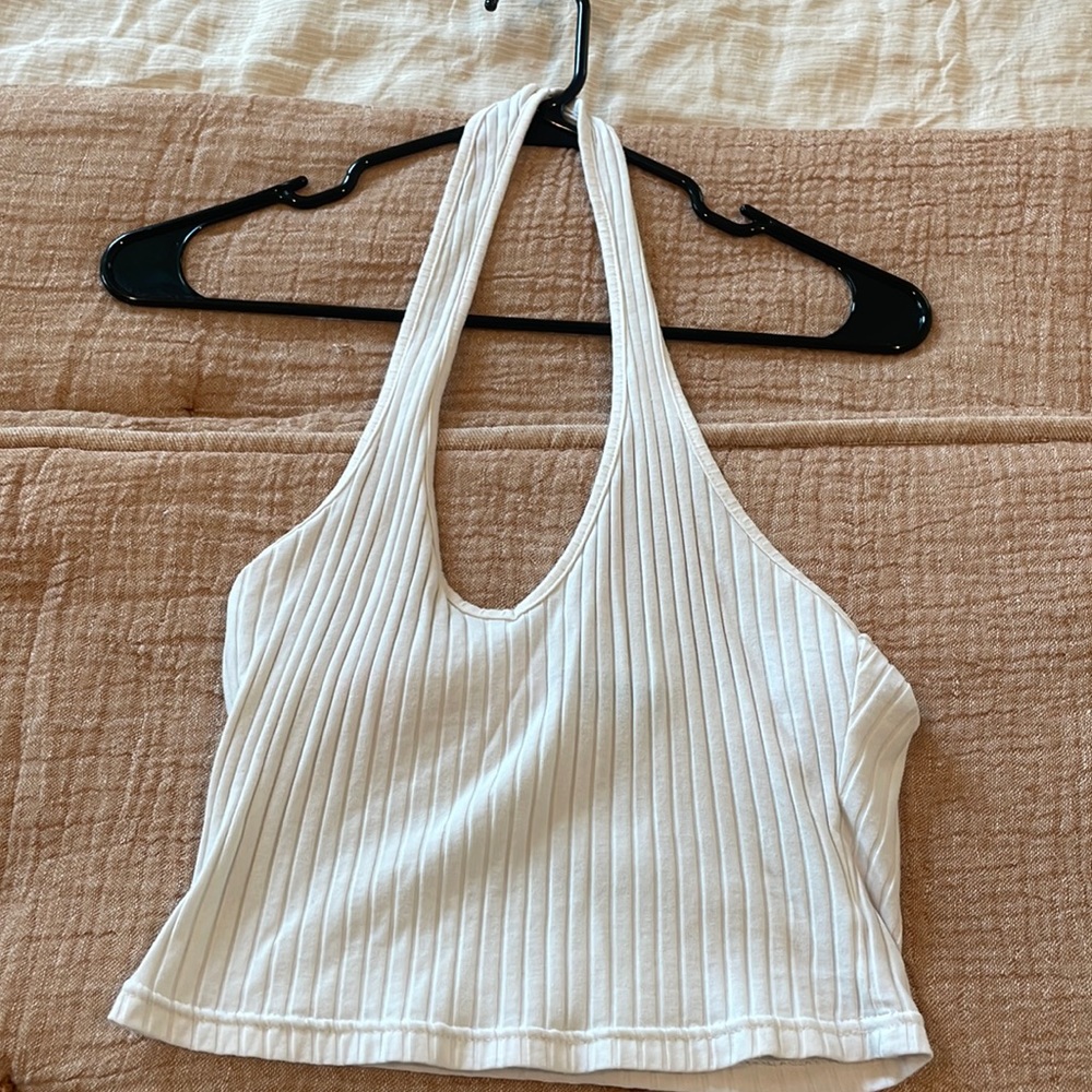White tank top